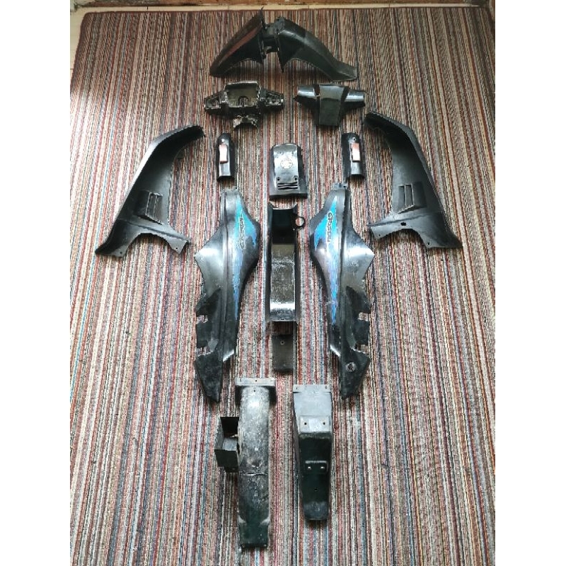 Paket Cover Body Set Dari Depan - Belakang Suzuki Crystal Original