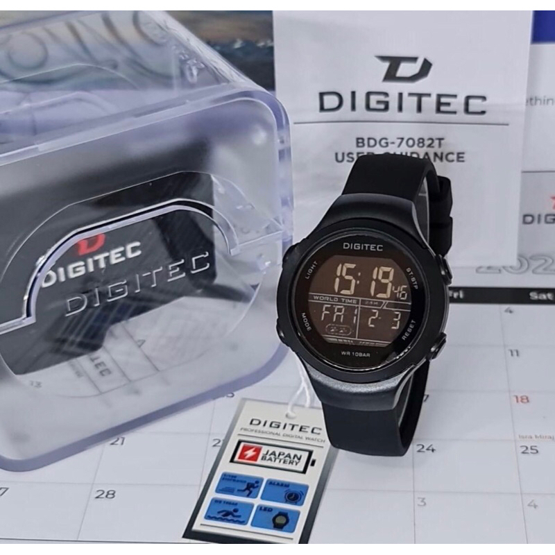 jam tangan digitec Digital 7082T
