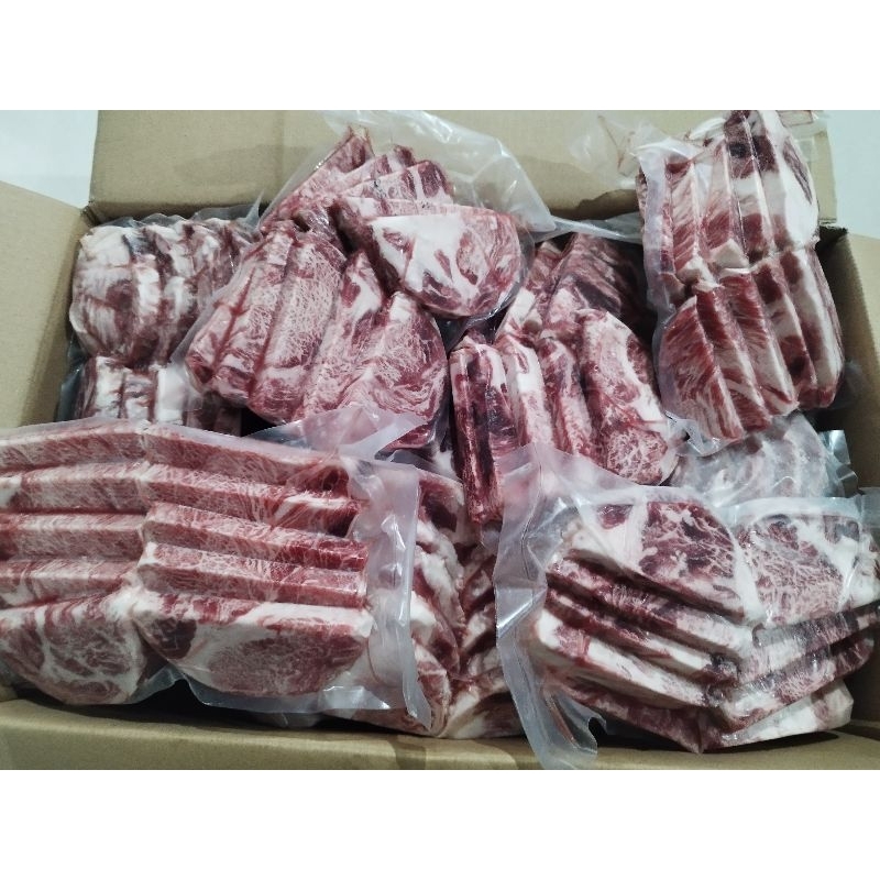 wagyu beef 1kg. potongan rapih 1/2 lingkaran