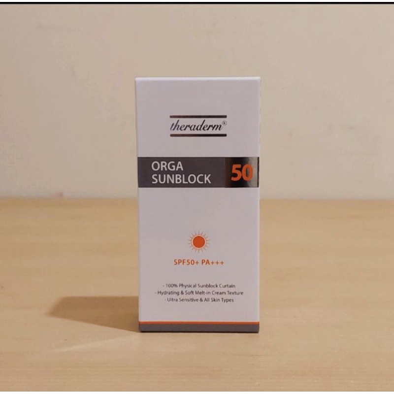 Theraderm Orga SPF 50 / sunblock Korea / sunblock anak