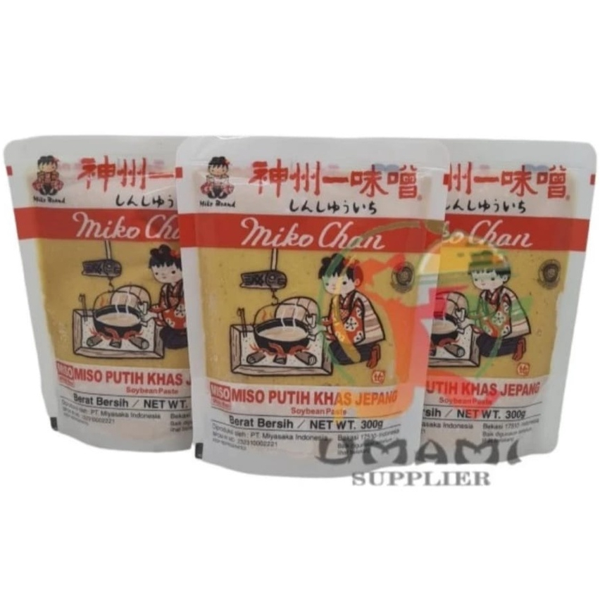 

Shinshuichi Mikochan Miso Soup 300gr- Miso Paste Putih Tauco