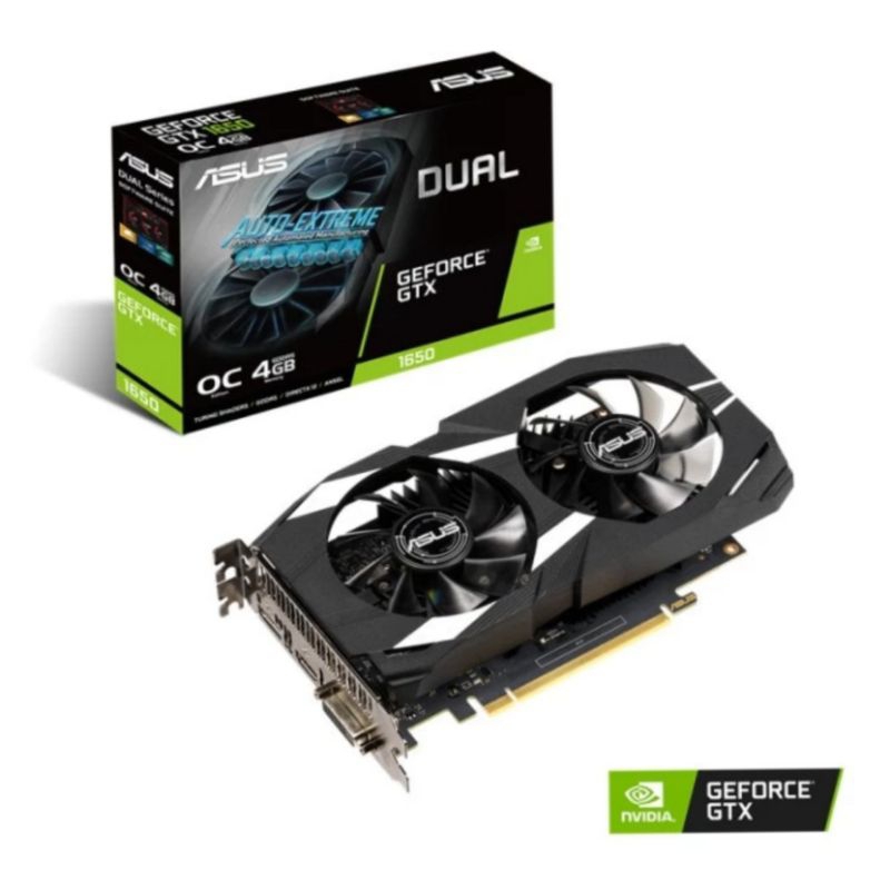 VGA NVIDIA GEFORCE ASUS GTX 1650 4GB DDR6 DUAL OC