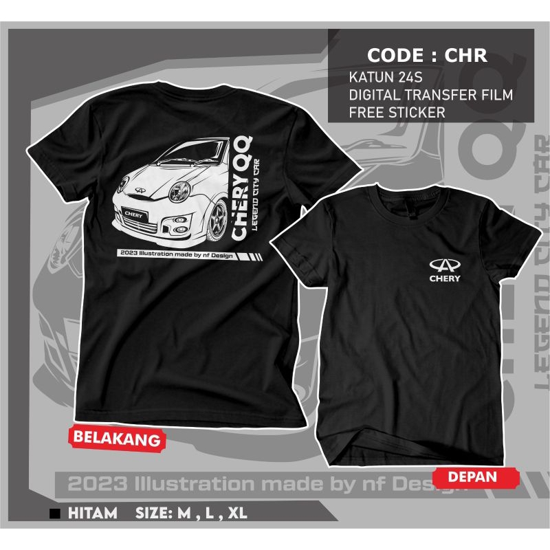 Kaos Mobil Chery QQ | Kaos Mobil Chery