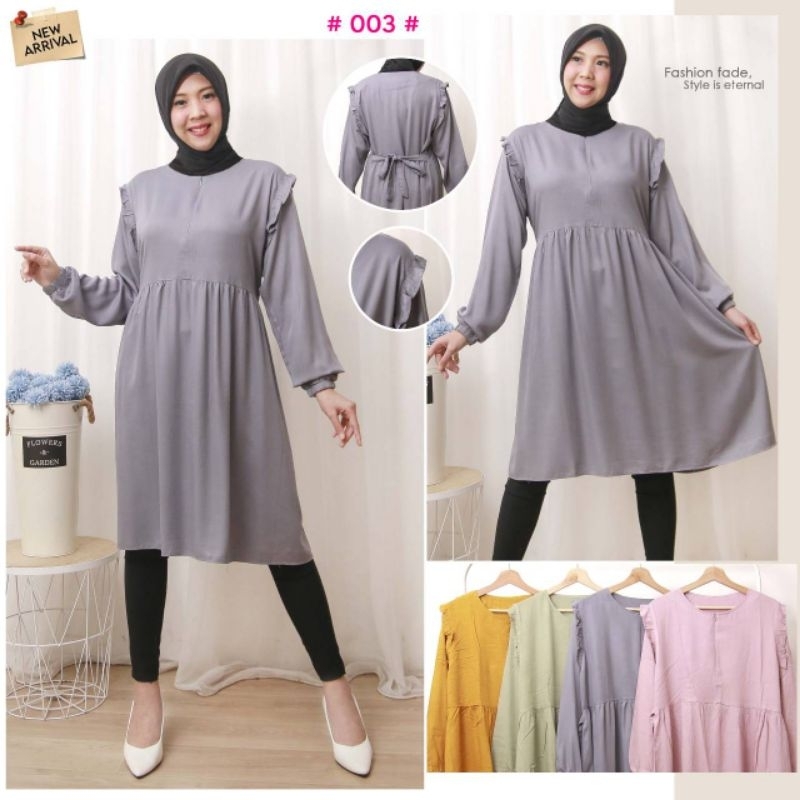 Dress Ameena Polos Gamis Ameena