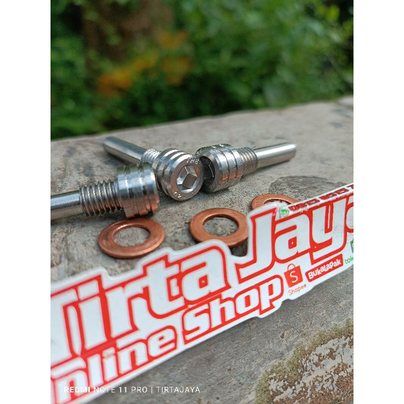 baut L stainles karet tensioner rel kamprat honda cb gl 100 max pro cdi series megapro tiger