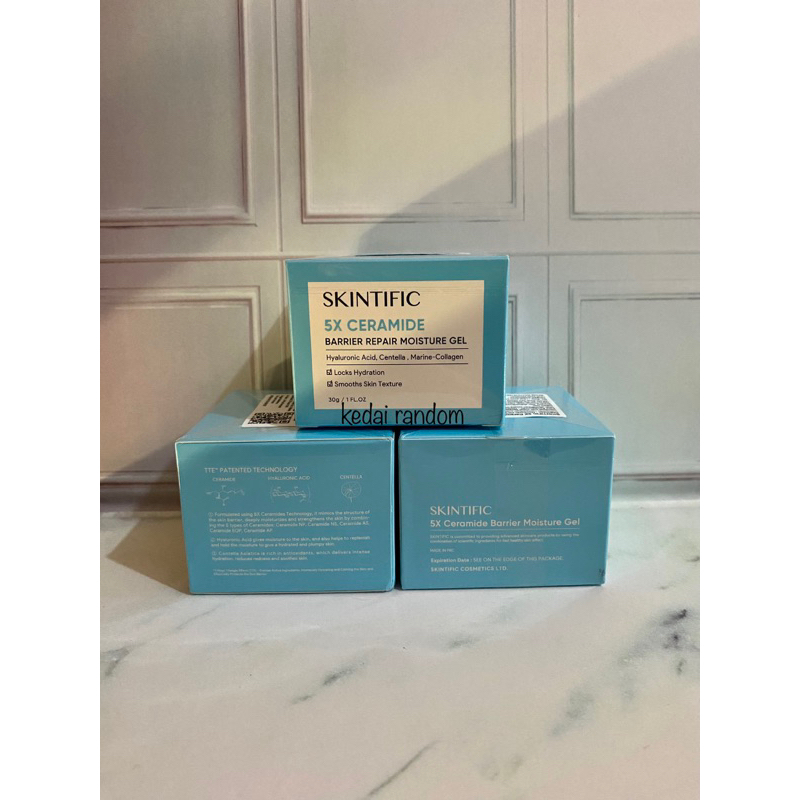 SKINTIFIC 5X Ceramide Barrier Repair Moisture Gel 30g moisturizer