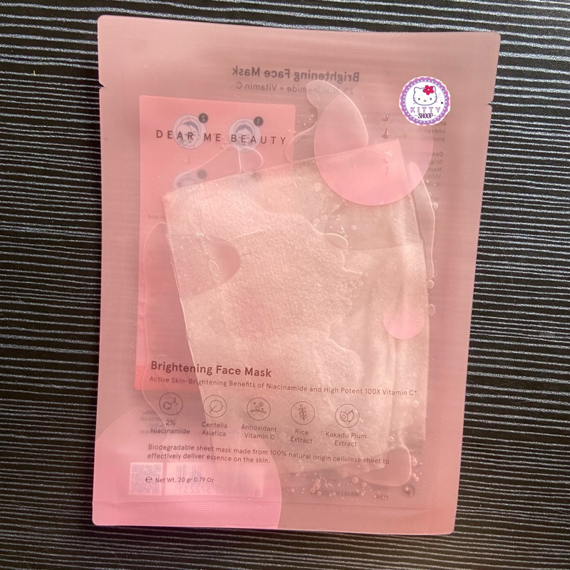 Dear Me Beauty Face Mask | Brightening Face Mask | Sheetmask | Masker Wajah