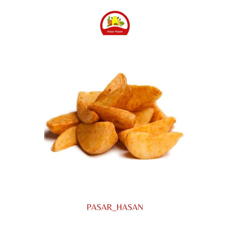 

2.5KG Kentang Wedges On Skin | Frozen Food | Pasar Hasan