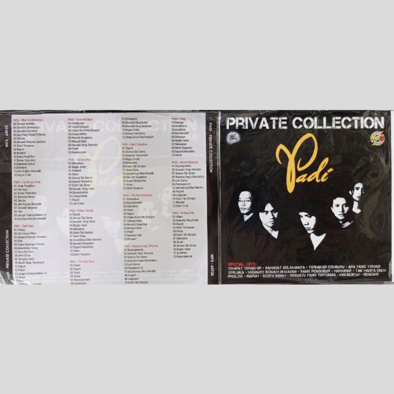 Kaset Mp3 Audio Lagu Padi