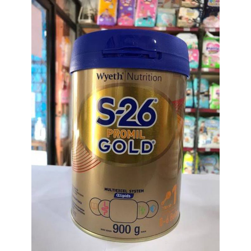 Susu S26 Promil Gold Tahap 1. Usia 0-6 Bulan. 900 Gram
