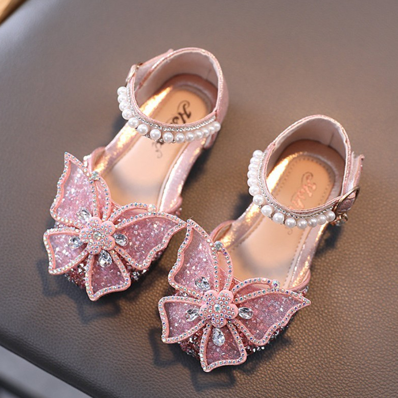 ChubbyGlory SH2174 Bisa COD Sepatu flatshoes anak perempuan lucu sepatu anak perempuan motif kupu kupu Size 21-36