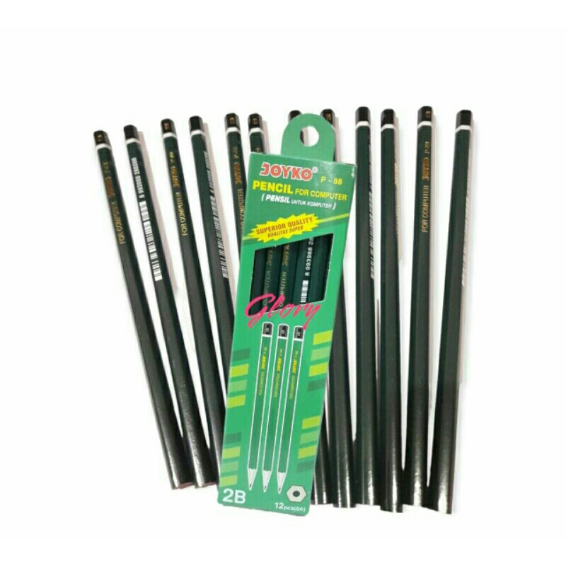 

Pensil/Pencil 2B Joyko P-88 Hijau