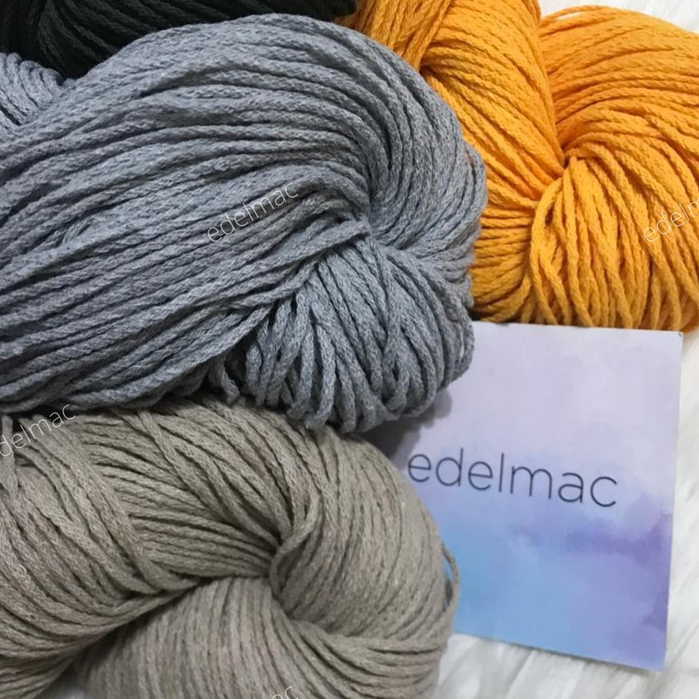 Tali Katun Macrame | Braided Cotton Rope Natural 2mm