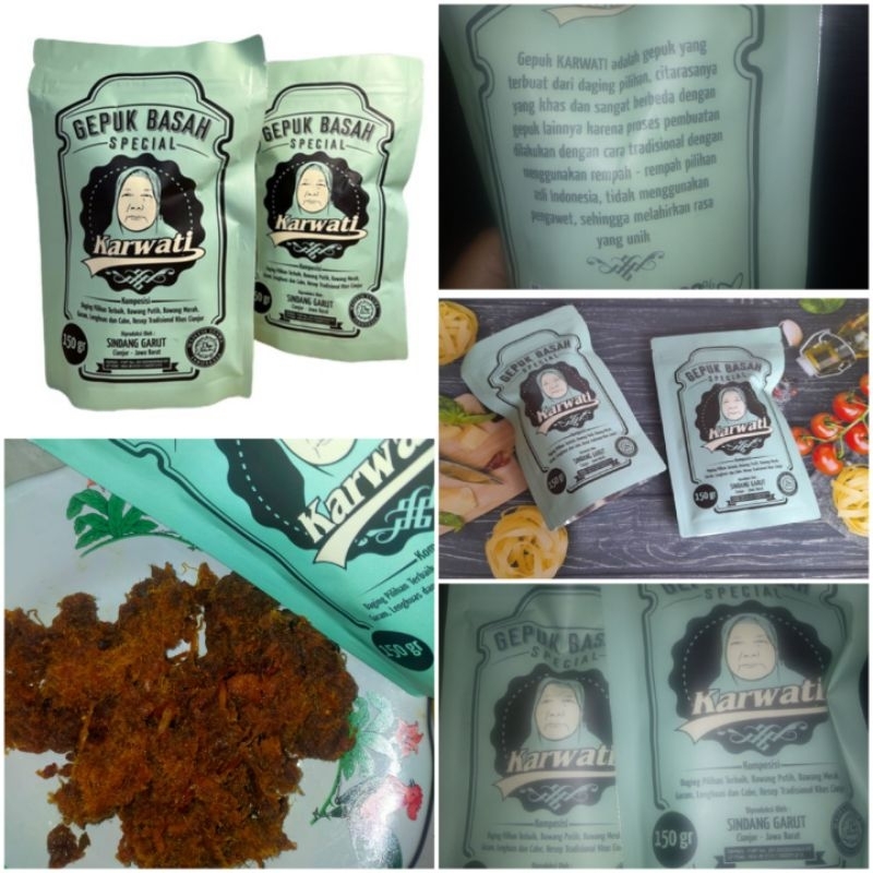 

Gepuk basah spesial Karwati / Karwati empal gepuk spesial