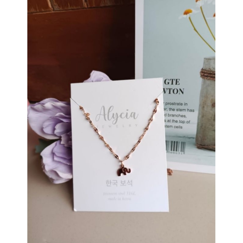 Kalung Anak Amor Asli Alycia + Box