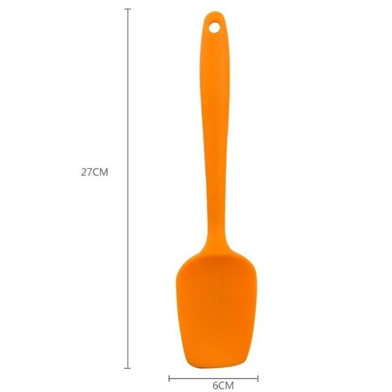 SPATULA SILICONE SENDOK BESAR FOOD GRADE TAHAN PANAS SENDOK SILIKON