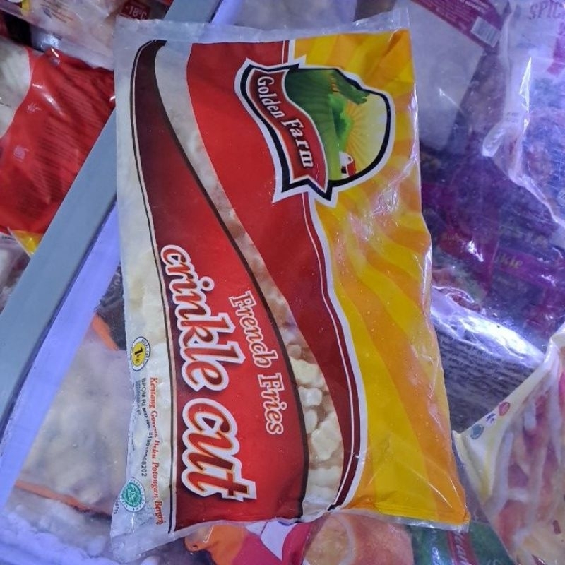 

kentang golden farm crinkle cut HANYA UNTUK BANDARLAMPUNG SAJA