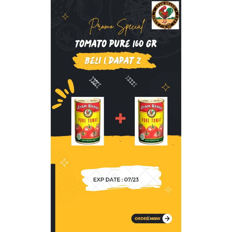 

TOMATO PURE 160gr