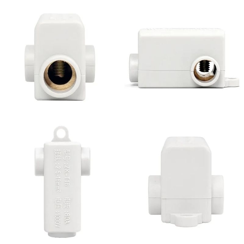 Terminal Block Blok T Konektor Kabel HIGH POWER CONNECTOR ZK-T06 Sambungan Kabel