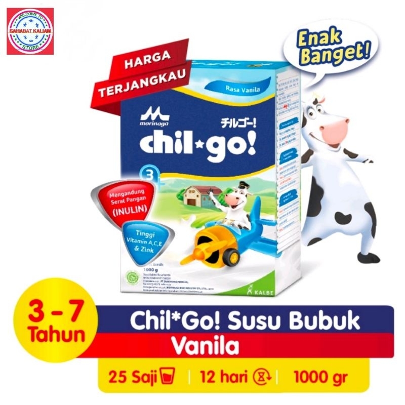 Chil Go Powder 1+ 1000gram Dan 3+ 1000gram