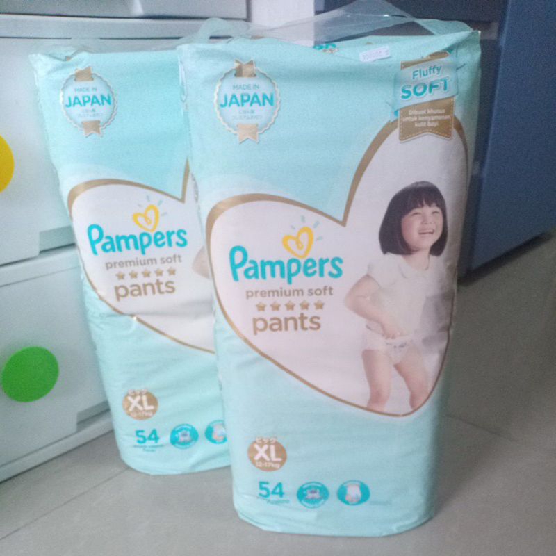 PROMO Pampers Premium Soft Pant XL54