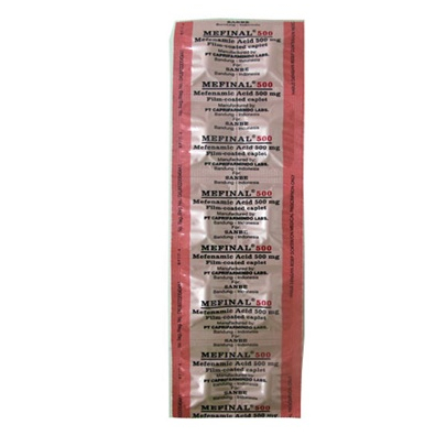 Mefinal 500 mg 10 Kaplet
