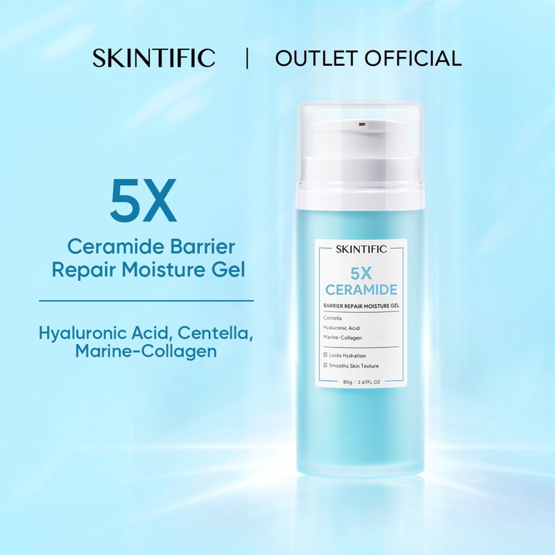 SKINTIFIC 5X Ceramide Skin Barrier Moisturize Gel