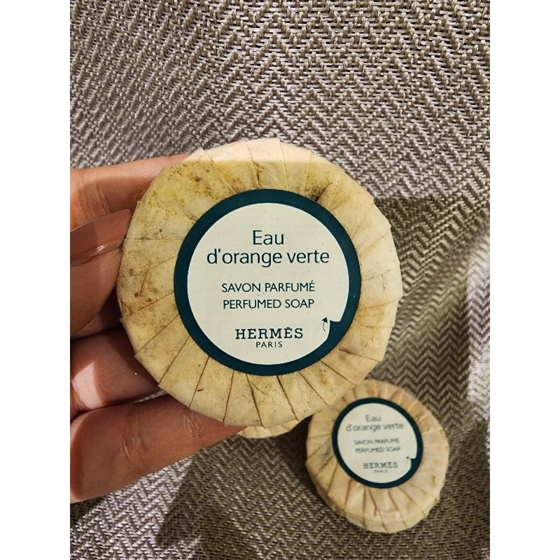 hermes soap bar d'orange verte