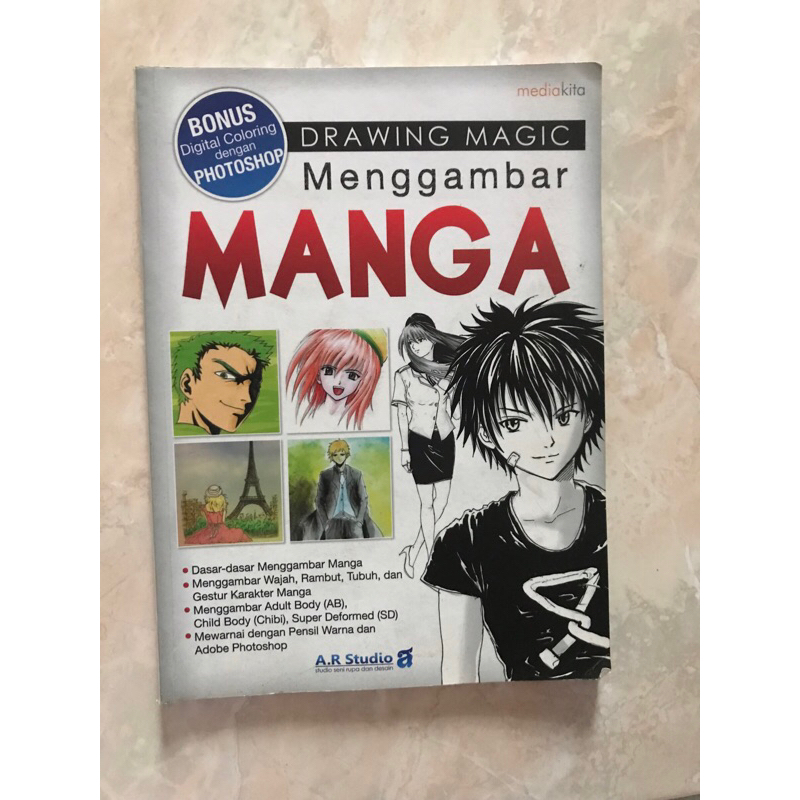 BUKU BELAJAR MENGGAMBAR MANGA