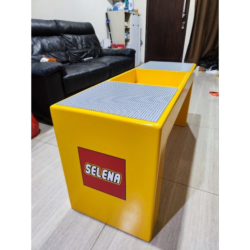 Meja utk Bermain Lego std + Baseplate Lego 2pcs (Classic/Duplo)