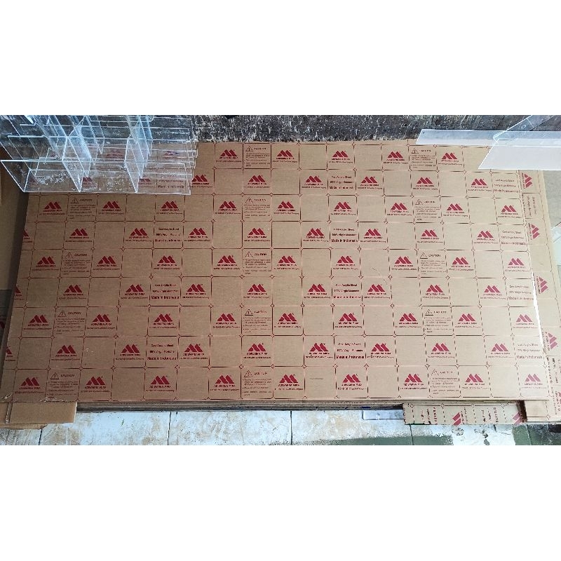akrilik bening 2 MM lembaran uk 122x244 ACRYLIC