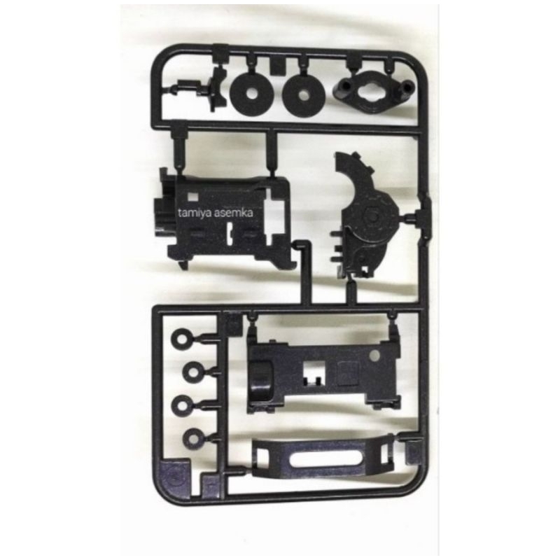 REP TAMIYA SFM GEAR BOX SET HITAM HPROJEC D / GIRBOK SUPER FM REINFORCEDREPLIKA TAMIYA