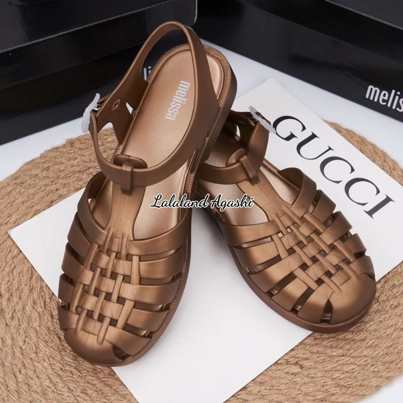 Sepatu sandal Melissa Possesion Ad Bronze /sepatu jelly wanita