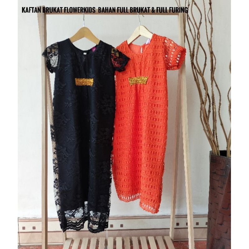 KAFTAN BRUKAT / KAFTAN ANAK /KAFTAN KIDS / KAFTAN FLOWERKIDS / FLOWERKIDS