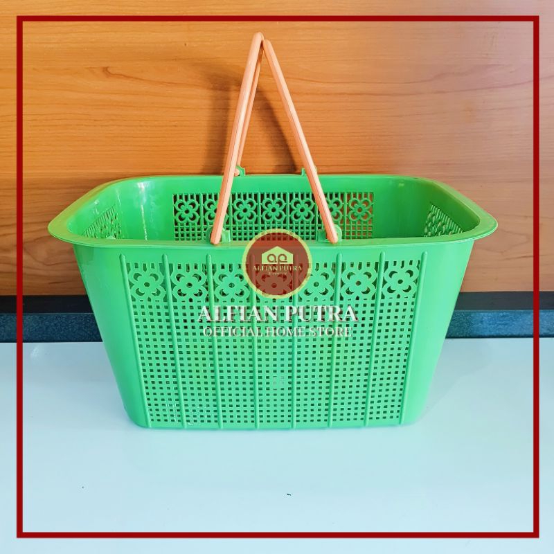 KERANJANG TINTIN SEMBAKO LEBARAN | TAS BELANJA MINIMARKET SUPERMARKET | KERANJANG BUAH PLASTIK | BAS