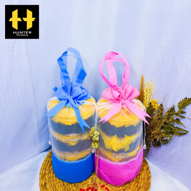 Tas Toples kue kering 4 Susun/Tas Hampers Lebaran/Tas Toples Kombinasi/Tas Kue Kering/Tas Toples Sus