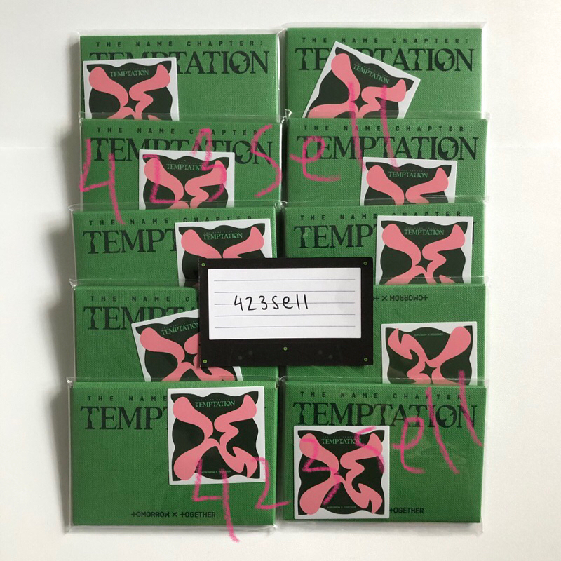 [READY] TXT THE NAME CHAPTER: TEMPTATION WEVERSE VERSION VER VERSI SEALED TOMORROW X TOGETHER TNCT T