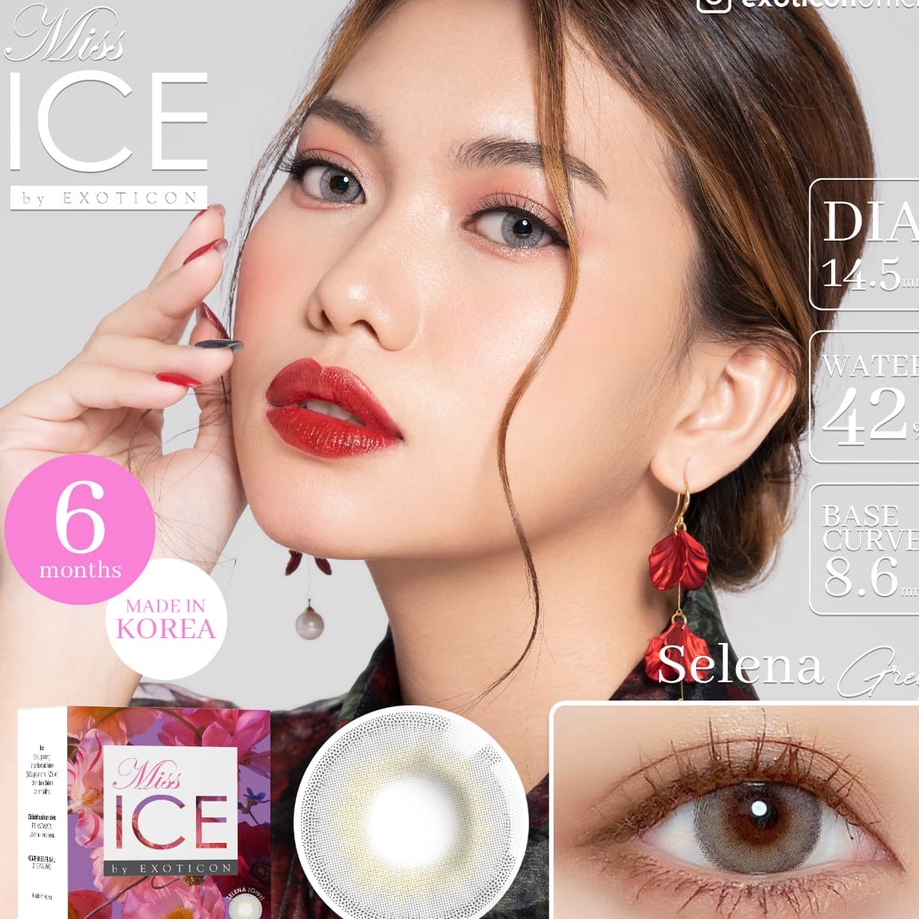 Softllens MISS ICE BY EXOTICON DIA 14.50MM MINUS (-2.75 s/d -6.00) /BS