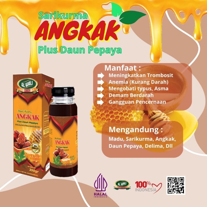 

Sarikurma angkak plus daun pepaya alwali | Sarikurma angkak + daun pepaya | Sarikurma Angkak + Duan Pepaya Alwali Produk 100% Asli 350gr