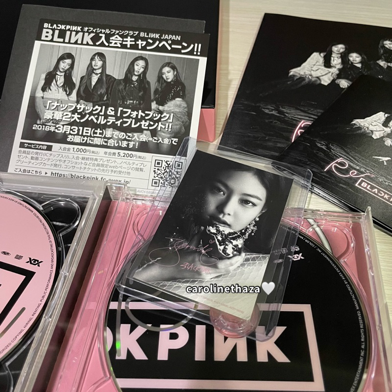 Blackpink Japan Album- Re: Blackpink (CD+DVD)