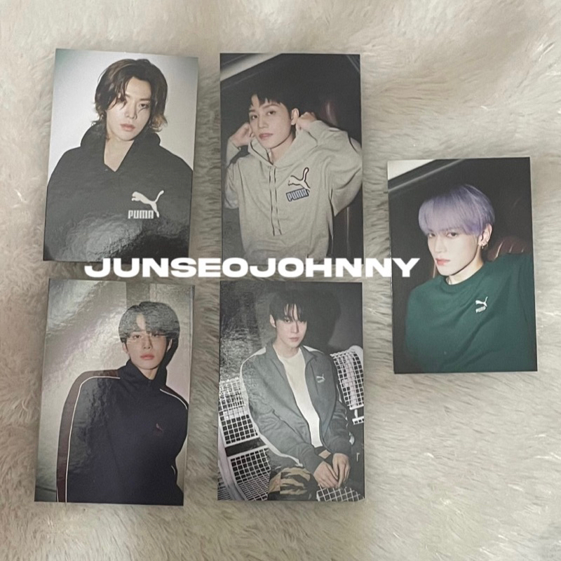 sale pc photocard nct 127 puma yuta taeyong doyoung taeil jungwoo