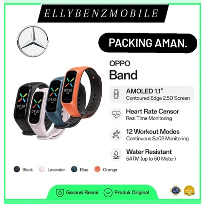 OPPO Band [Exercise Mode, Health Monitor] New Garansi Resmi