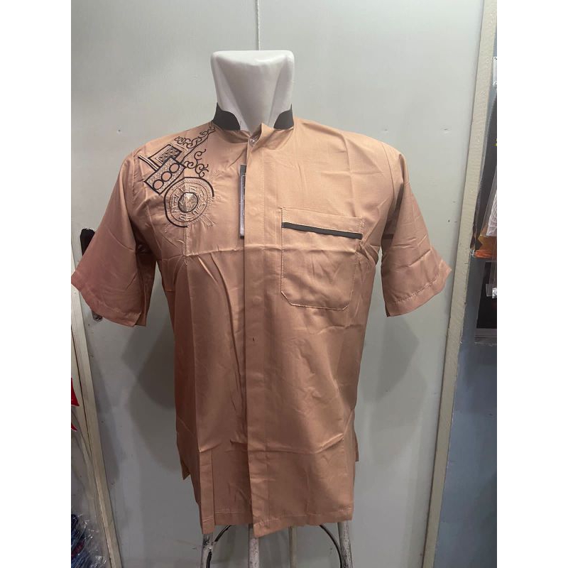 Baju koko lengan pendek / Baju taqwa / baju koko cowok / baju muslim / baju koko / baju muslim / baju koko dewasa