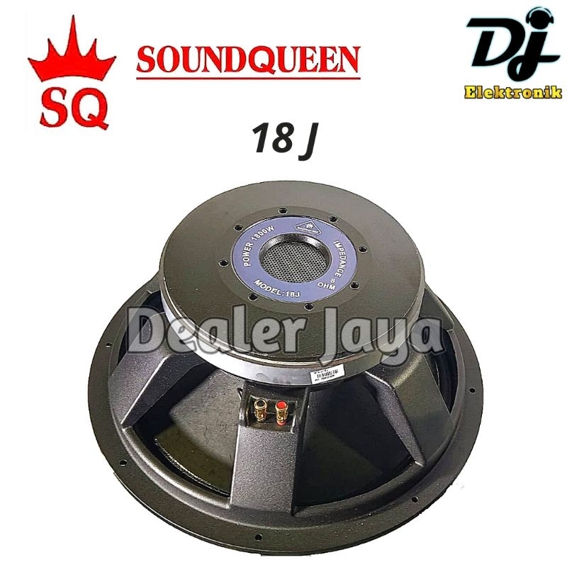 Speaker Komponen Soundqueen 18 J / 18J - 18 inch