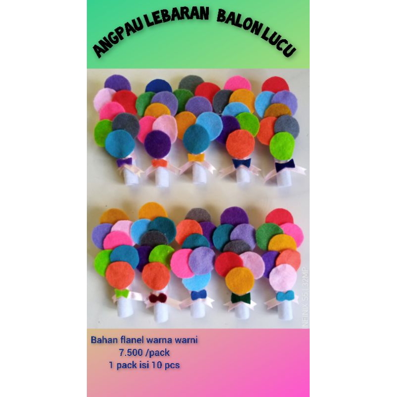 

Amplop lebaran balon
