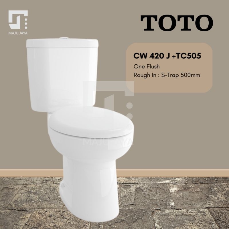 Closet - Kloset Duduk TOTO CW 420 J / Toilet Duduk TOTO