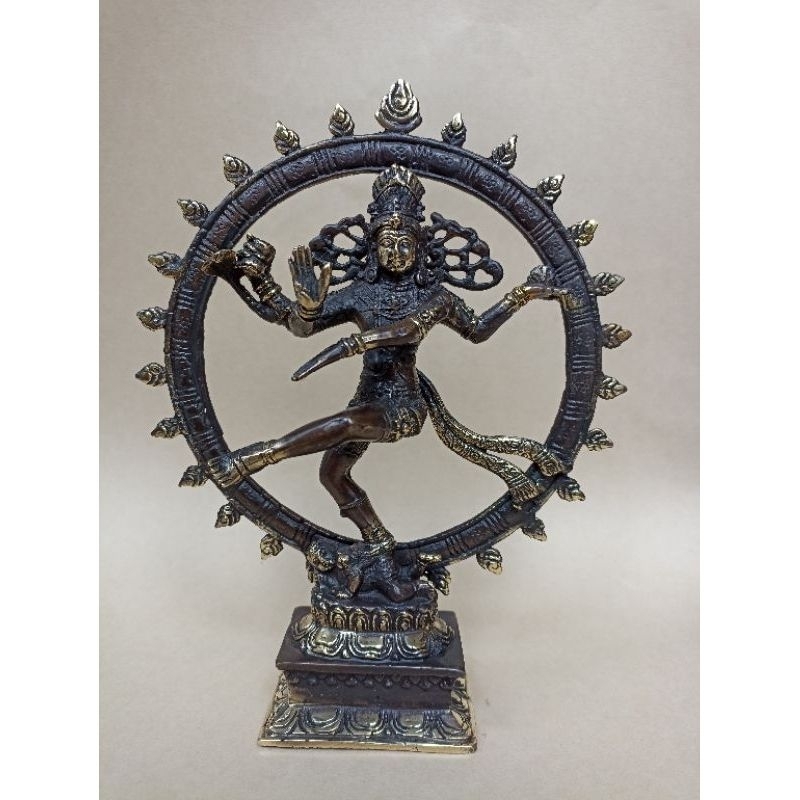 Patung Siwa Nataraja Shiva Nataraj Lord of Dance 20cm