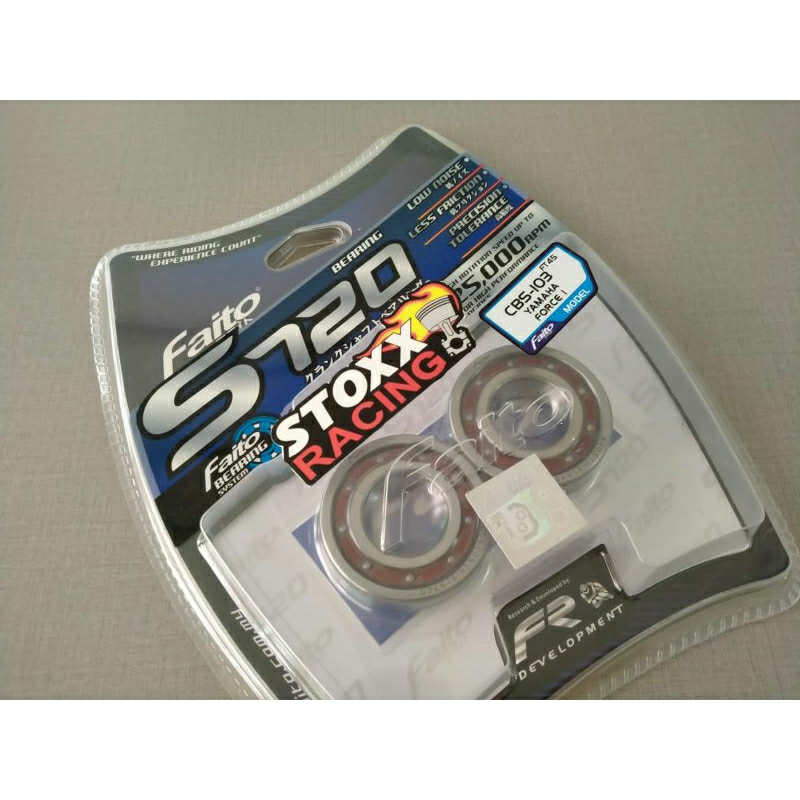 BEARING KRUK AS FAITO FORCE1 F1ZR SATRIA 2 TAK KERAMIK HIGH SPEED S720 laher bering