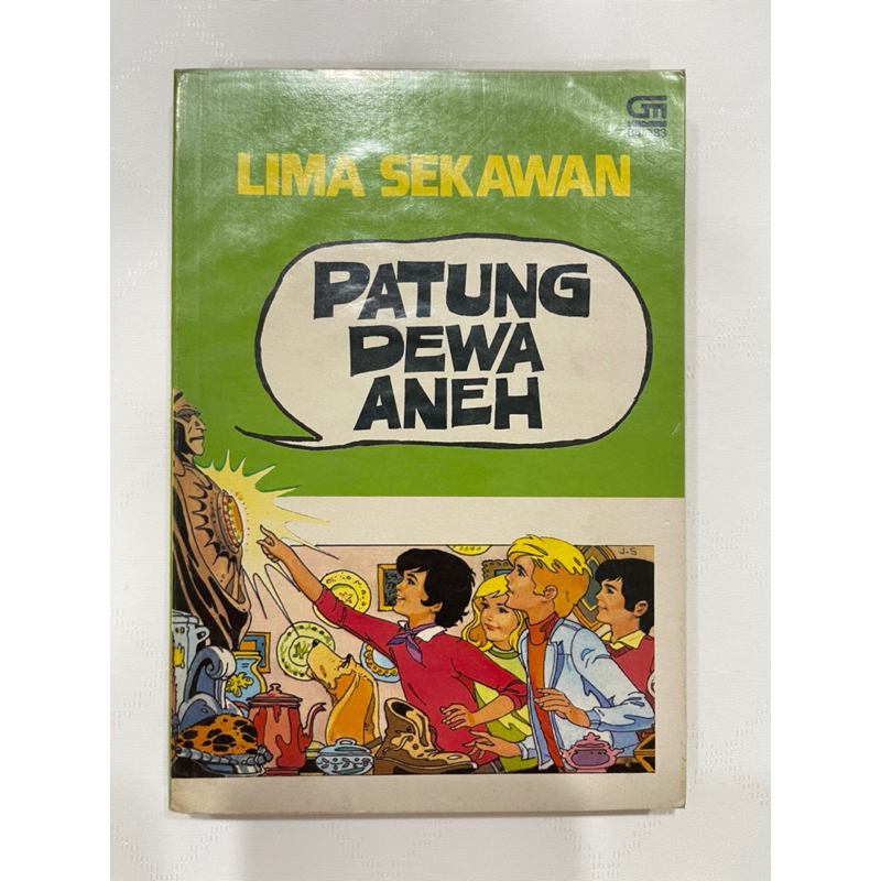 Lima Sekawan, Patung Dewa Aneh - Claude Voilier