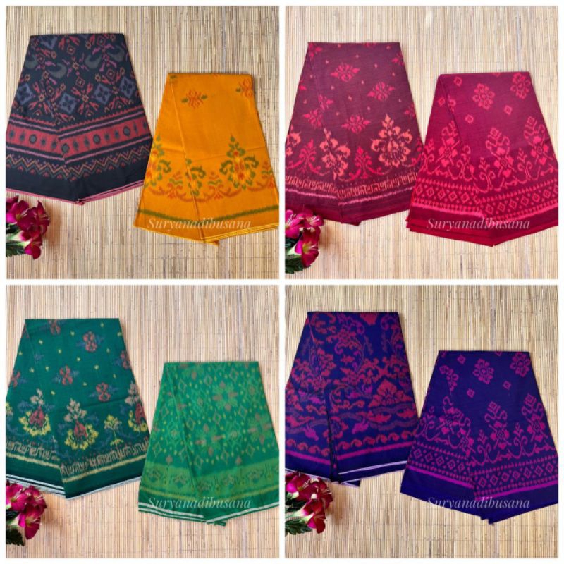 Kamen Endek Bali | Kain Endek Lasem | Kamen Lembaran Semi Mastuli Bali